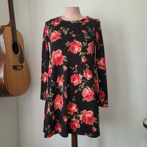 PINC Mini Dress Rose Print
